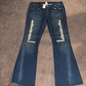 BNWT True Religion Destroyed Jeans. RARE!!! Sz. 31